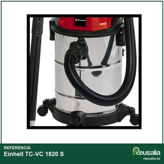 Einhell aspirador seco húmedo acero 20L