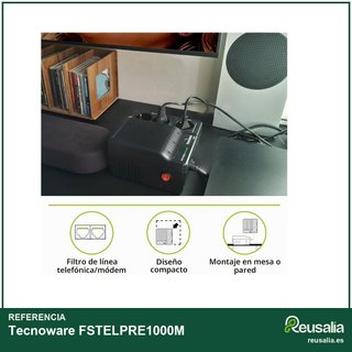 Tecnoware Estabilizador Tensión 1000VA para PC