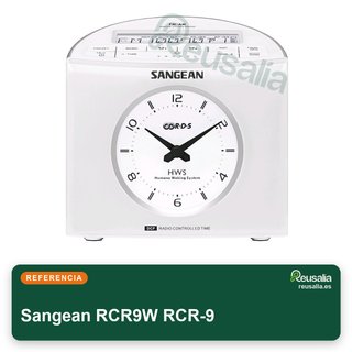 Sangean RCR9W radio reloj digital FM AM