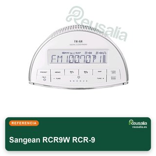 Sangean RCR9W radio reloj digital FM AM