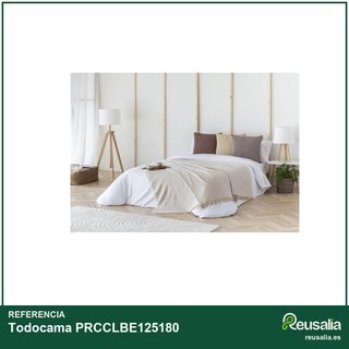 Todocama colcha multiusos 125x180 beige
