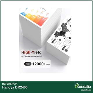 Halloya DR2400 Tambor compatible Brother para