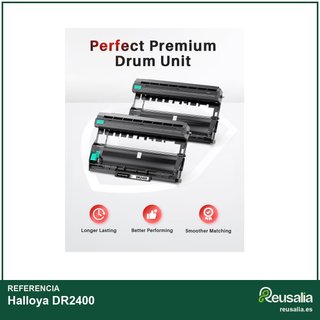 Halloya DR2400 Tambor compatible Brother para