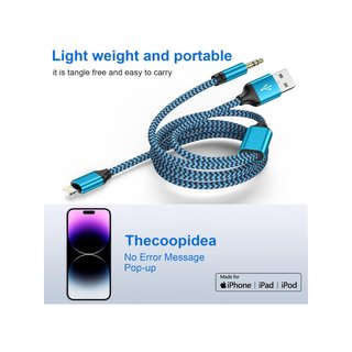 Gaef Cable Lightning 2 en 1 iPhone
