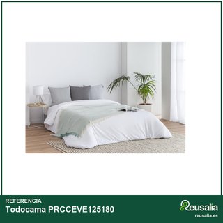 Todocama colcha multiusos algodón reciclado