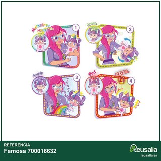 Famosa 700016632 muñeca interactiva unicornio