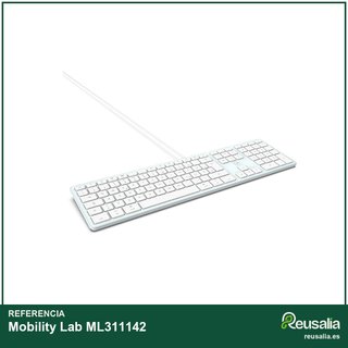 Mobility Lab teclado alemán cable Mac