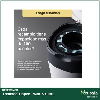 Tommee Tippee Twist & Click contenedor pañales