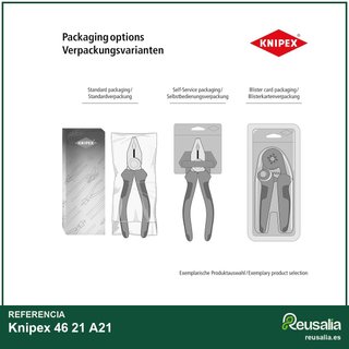 Knipex 46 21 A21 alicate para arandelas exteriores