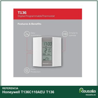 Honeywell T136C110AEU T136 termostato