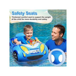GOHHME flotador bebé coche con asiento