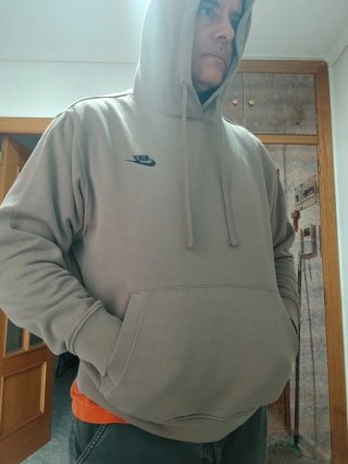 Sudadera Nike Gris