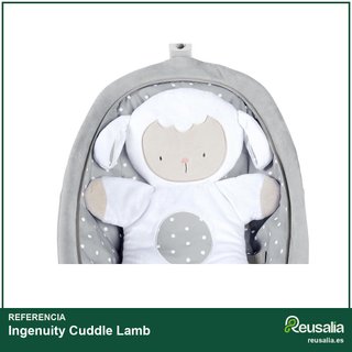 Ingenuity Cuddle Lamb hamaca mecedora bebé