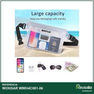 WONSAR bolsa impermeable riñonera deportes