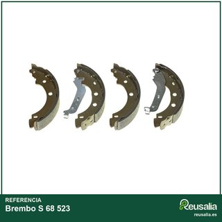 Brembo S 68 523 zapatas freno con palanca mano