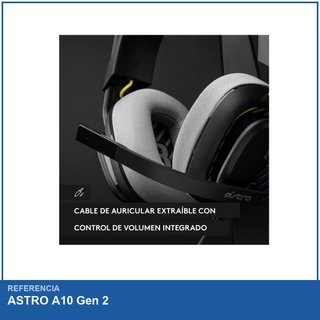 ASTRO A10 Gen 2 auriculares gaming PS5