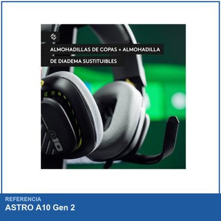 ASTRO A10 Gen 2 auriculares gaming PS5
