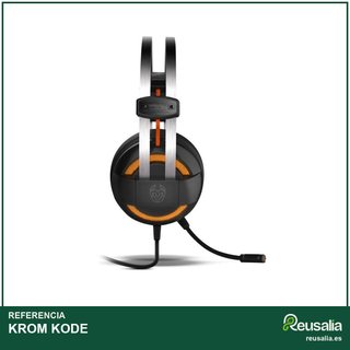 KROM KODE Auriculares gaming con micrófono y