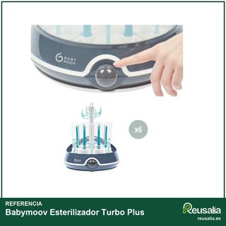 Babymoov esterilizador biberones rápido seguro