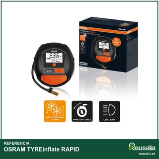 OSRAM TYREinflate RAPID compresor aire digital