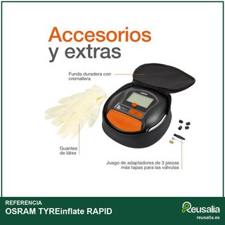 OSRAM TYREinflate RAPID compresor aire digital
