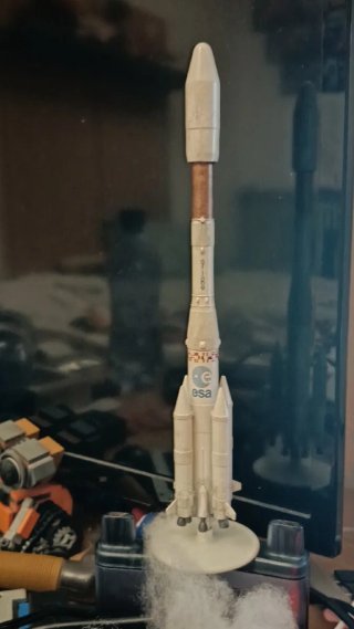 Modellino Ariane 4 ESA