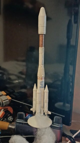 Modellino Ariane 4 ESA