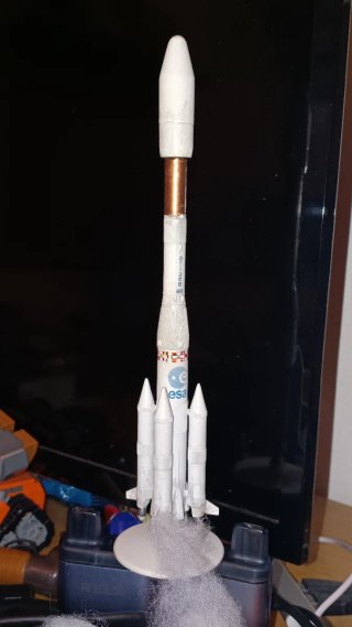 Modellino Ariane 4 ESA