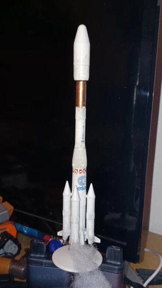 Modellino Ariane 4 ESA