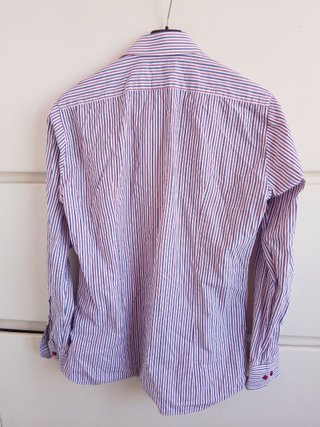 Camicia Sartoriale Italiana Cotone Righe slim fit