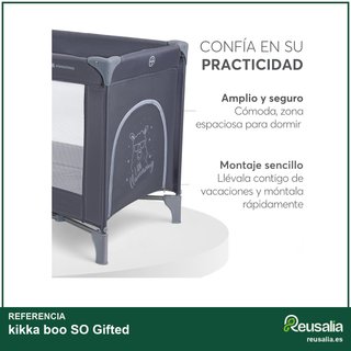 kikka boo SO Gifted cuna de viaje plegable