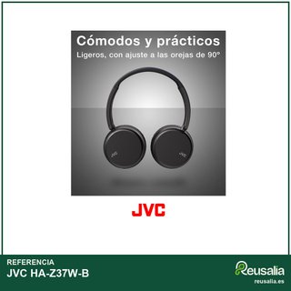 JVC HA-Z37W-B auriculares bluetooth 35h batería