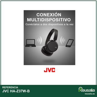 JVC HA-Z37W-B auriculares bluetooth 35h batería
