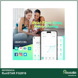 RunSTAR báscula inteligente digital 22 métricas