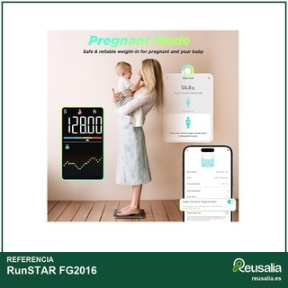 RunSTAR báscula inteligente digital 22 métricas