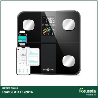 RunSTAR báscula inteligente digital 22 métricas