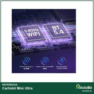 Carlinkit Mini Ultra adaptador inalámbrico CarPlay