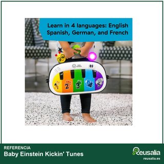 Baby Einstein Kickin' Tunes gimnasio musical luces