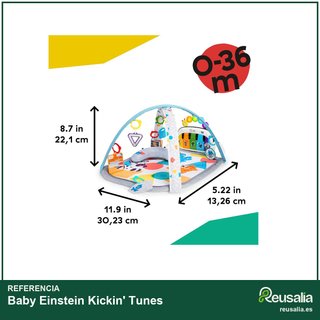 Baby Einstein Kickin' Tunes gimnasio musical luces