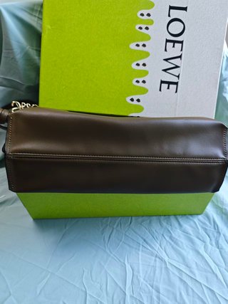 Bolso Loewe Flamenco Piel Napa Suave Verde Oliva