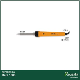 Beta 1808 soldador doble potencia punta acero