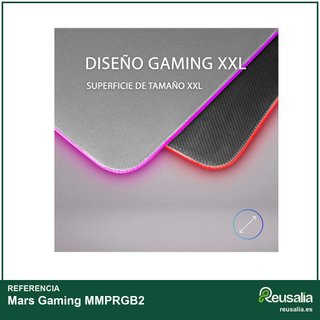 Mars Gaming MMPRGB2 alfombrilla gaming rgb hub usb