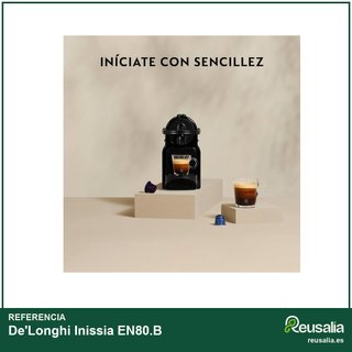 - Nespresso De'Longhi Inissia cafetera cápsulas