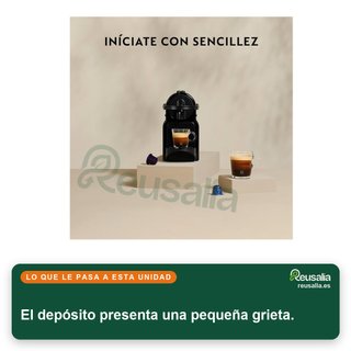- Nespresso De'Longhi Inissia cafetera cápsulas