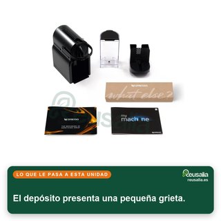 - Nespresso De'Longhi Inissia cafetera cápsulas