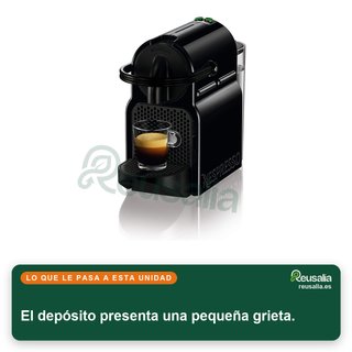 - Nespresso De'Longhi Inissia cafetera cápsulas