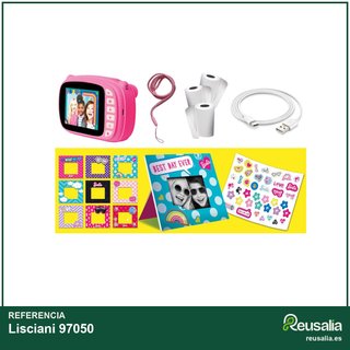 Lisciani Barbie cámara instantánea fotos selfie