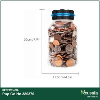 Pup Go hucha digital con contador monedas