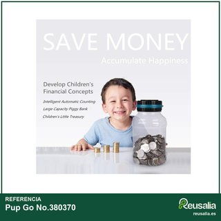 Pup Go hucha digital con contador monedas