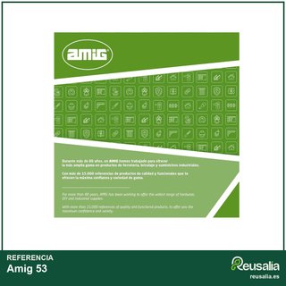 Amig Pomo latón cuero puerta exterior Ø70mm